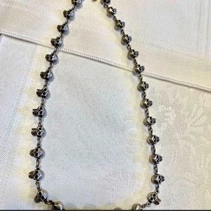 Skull Necklace, 18”, SP